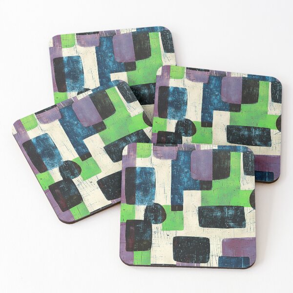 Item preview, Abstract shapes pattern designed and sold by randrdesign.