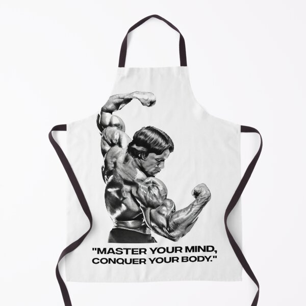 Item preview, Stoic Quote "Master your mind, conquer your body." Arnold. schwarzenegger Fan art designed and sold by HuzaifaNaveedh.