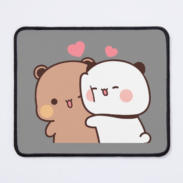 Item preview, Love Hug from BuBu Panda to DuDu Bear❤️ designed and sold by Pandety.