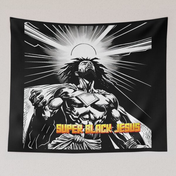 Item preview, Super Black Jesus designed and sold by SmallSingy.