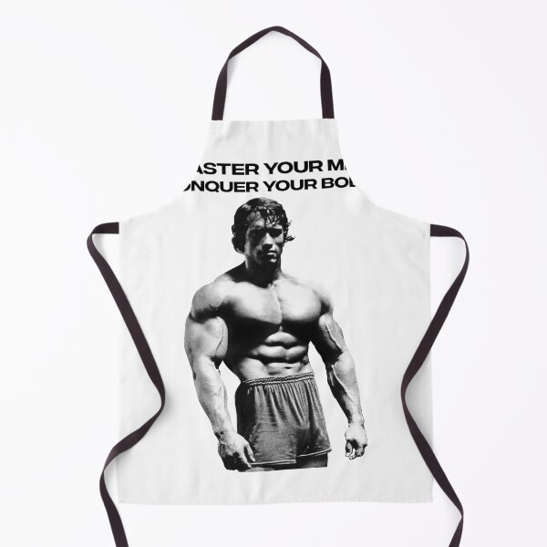 Item preview, Stoic Quote "Master your mind, conquer your body." Arnold. schwarzenegger Fan art designed and sold by HuzaifaNaveedh.