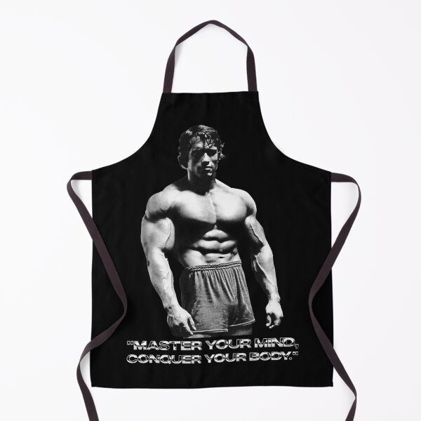 Item preview, Stoic Quote "Master your mind, conquer your body." Arnold. schwarzenegger Fan art designed and sold by HuzaifaNaveedh.