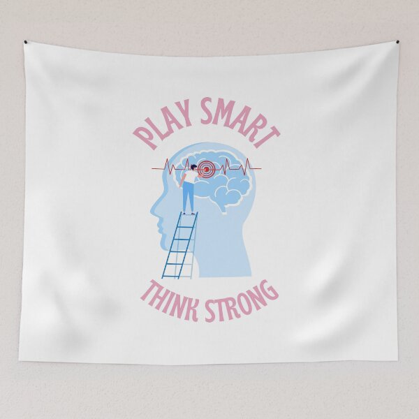 Item preview, Play smart sports mental health designed and sold by BreadnButter97.