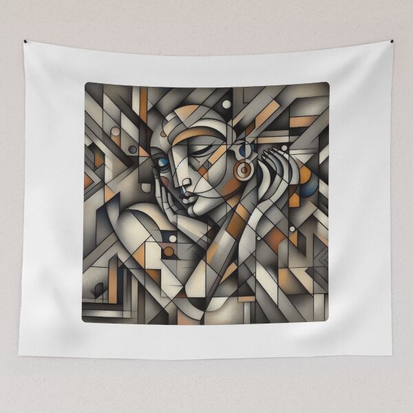 Item preview, Abstract woman portrait designed and sold by Eduardo  Caputo.
