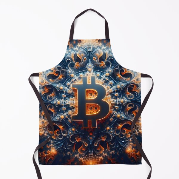 Item preview, Bitcoin Fractal Elegance: A Symphony of Color designed and sold by BitacoreX.