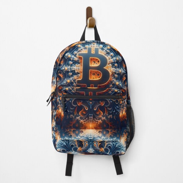 Item preview, Bitcoin Fractal Elegance: A Symphony of Color designed and sold by BitacoreX.