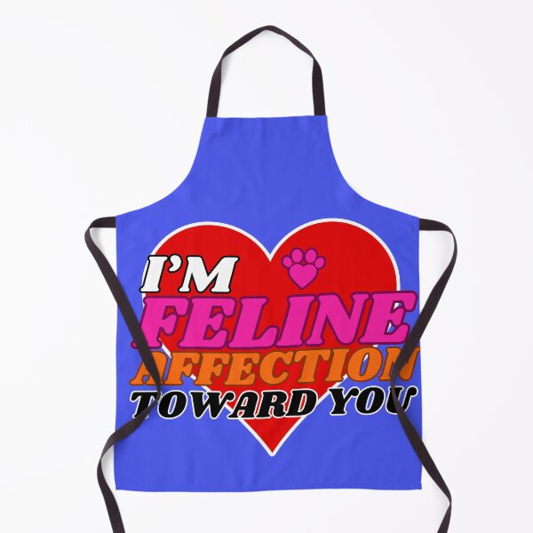 Item preview, Feline Affection | A Cat Valentine Pun For Romantic Cat Lovers designed and sold by McThingummy.