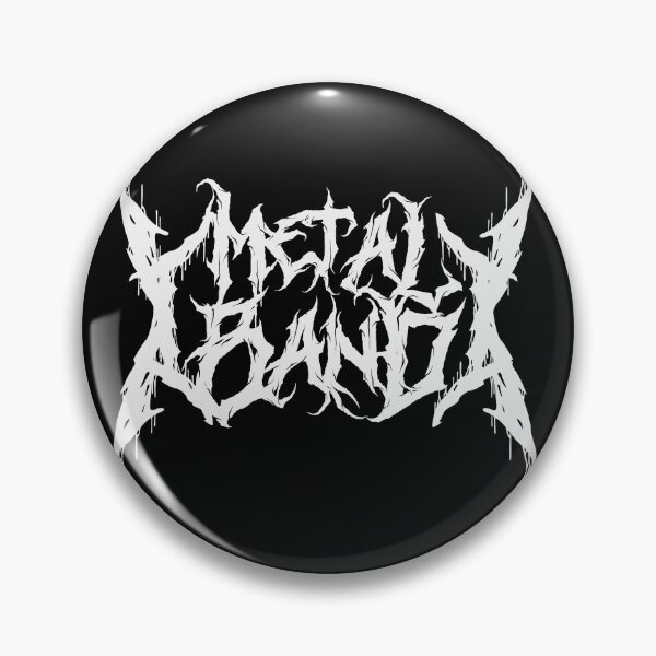 Item preview, Metal Band Logo designed and sold by MetalCasualTees.