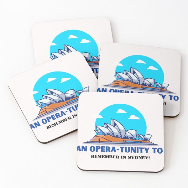 Item preview, An Opera-tunity to Remember in Sydney - Opera House in Australia Aussie Pun designed and sold by mimiscreativity.