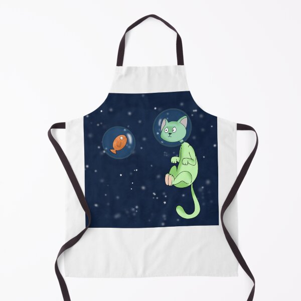 Item preview, cat fish outer spacefish designed and sold by Tezinhadesenhos.