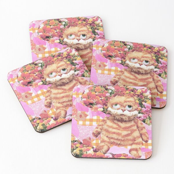 Item preview, Cursed garfield plush designed and sold by OnBambisMind.