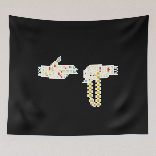 Item preview, run the jewels - run the pixel    designed and sold by jamesadsartist.
