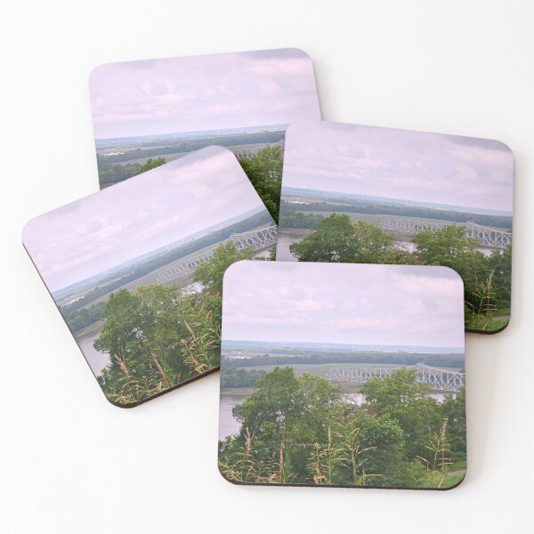 Item preview, The Chester Bridge Over The Mississippi River designed and sold by LisaWootenPhoto.