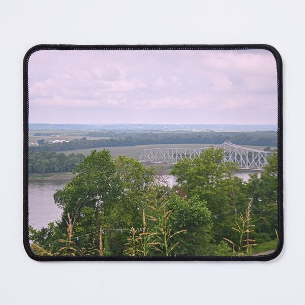 Item preview, The Chester Bridge Over The Mississippi River designed and sold by LisaWootenPhoto.