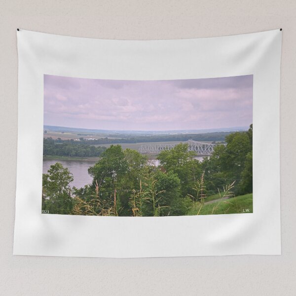 Item preview, The Chester Bridge Over The Mississippi River designed and sold by LisaWootenPhoto.