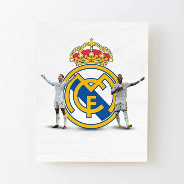 Real Madrid , Escudo Póster Enmarcado 50 X 35 Cms