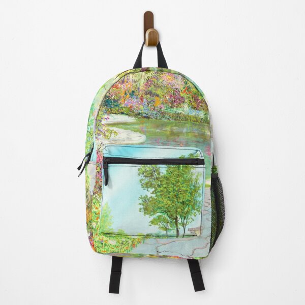 Item preview, Farbenpark - in the colorful park with a castle designed and sold by art paintings.