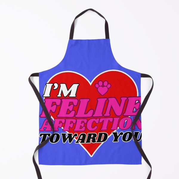 Item preview, Feline Affection | A Cat Valentine Pun For Romantic Cat Lovers designed and sold by McThingummy.