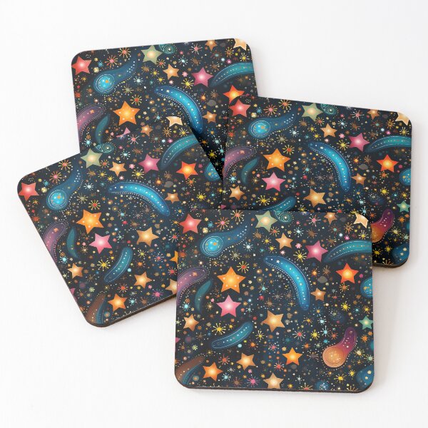 Item preview, Hippie 1960's Inspired Cosmic Starry Pattern designed and sold by Ashburnsmum2018.