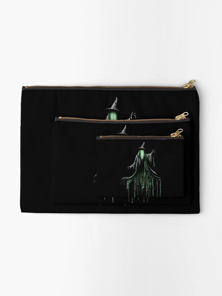 Thumbnail 2 of 4, Zipper Pouch, Data Coding Wizard designed and sold by StickaTime.