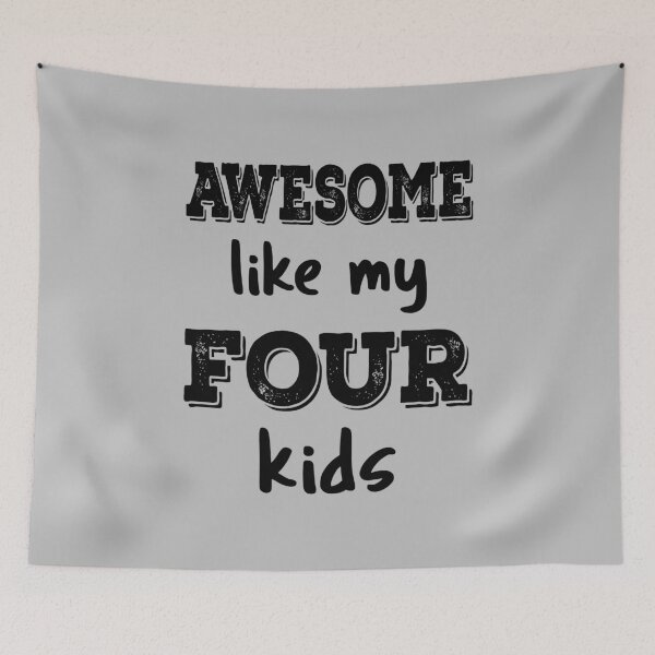 Item preview, Awesome Like My Four Kids IV designed and sold by Lemon Pepper.