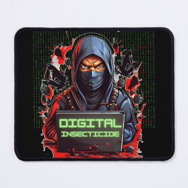 Item preview, Code Ninja - digital insecticide - programmer gift designed and sold by Kashear.