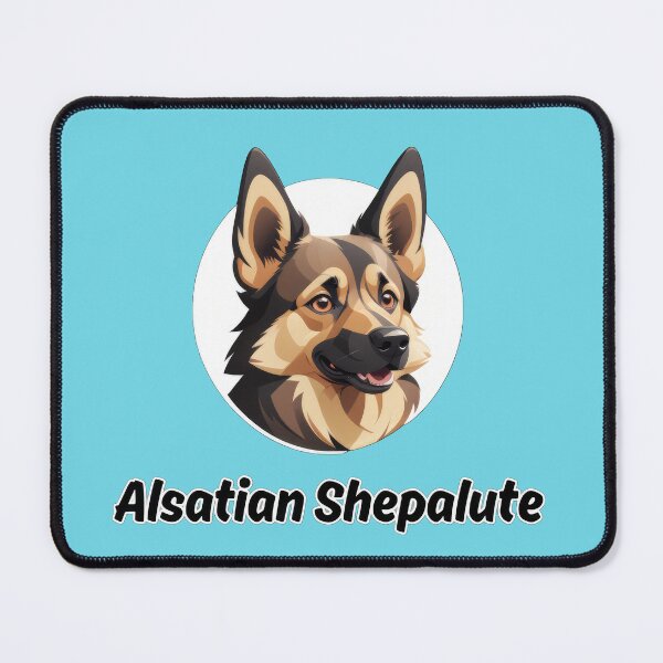 Item preview, Cute Alsatian Shepalute, American Alsatian Dog designed and sold by Bilisik.