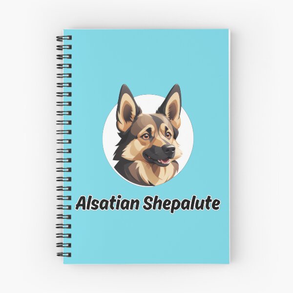Item preview, Cute Alsatian Shepalute, American Alsatian Dog designed and sold by Bilisik.