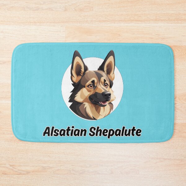 Item preview, Cute Alsatian Shepalute, American Alsatian Dog designed and sold by Bilisik.