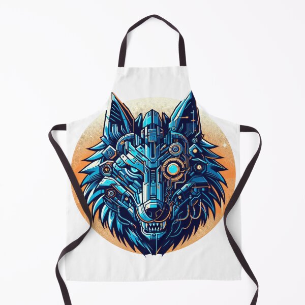 Item preview, Robotic Wild Wolf designed and sold by MrAI-Store.