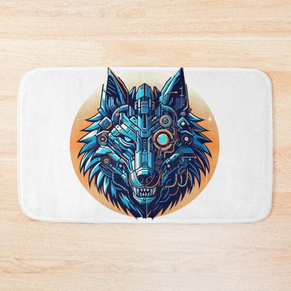 Item preview, Robotic Wild Wolf designed and sold by MrAI-Store.