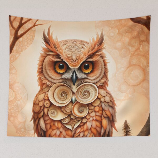 Item preview,  the clever owl designed and sold by Talpha.