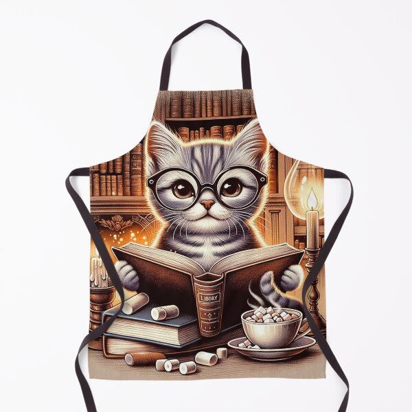 Item preview, Scholarly Whiskers: The Literary Kitten designed and sold by Nathan Engquist.