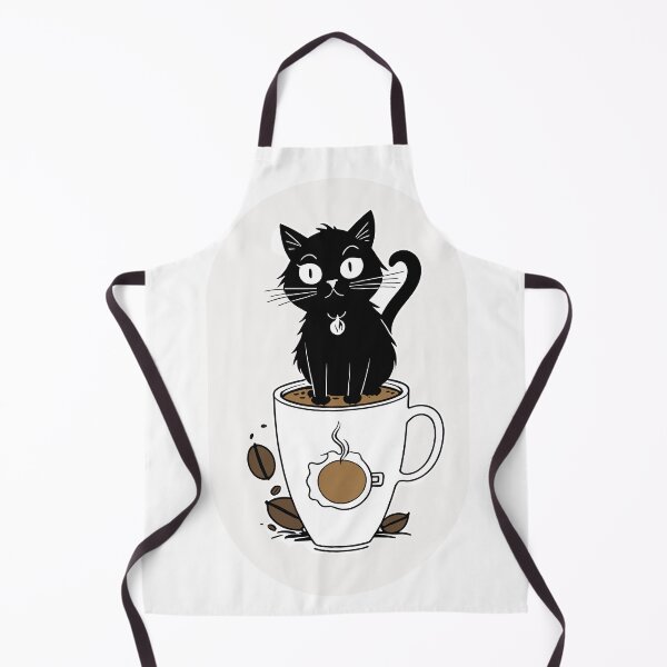 Item preview, Coffee Cat, Cat with Coffee Addiction, designed and sold by cutenesss.