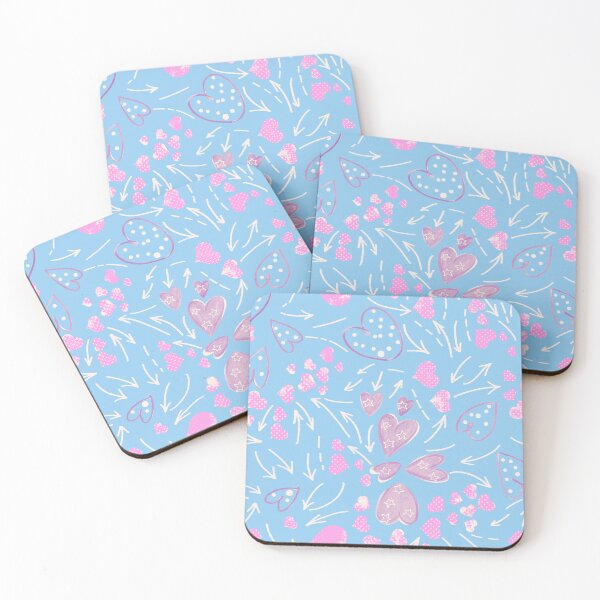 Item preview, Valentine My Love Sweet Heart Baby Blue designed and sold by susycosta.