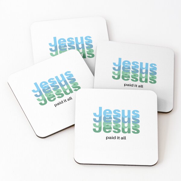 Item preview, Jesus paid it all sticker designed and sold by aliviawiley.