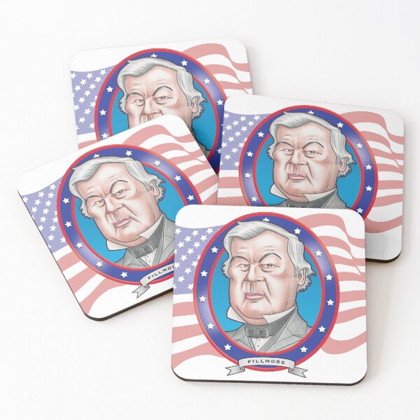 Item preview, Millard Fillmore Caricature designed and sold by FunFaces.