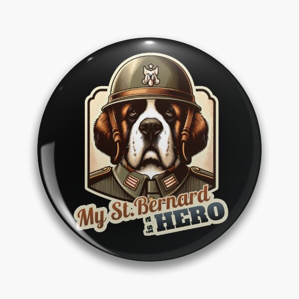 Item preview, St. Bernard soldier designed and sold by ThisDress.