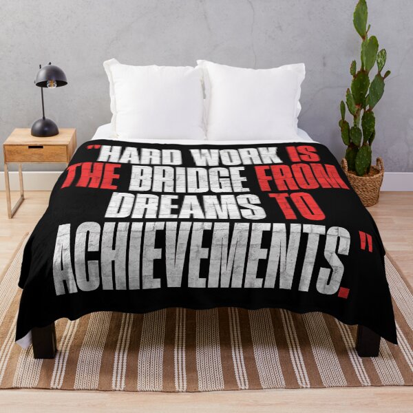 Item preview, Hard Work Motivational Quote designed and sold by Sir Meow Meow.