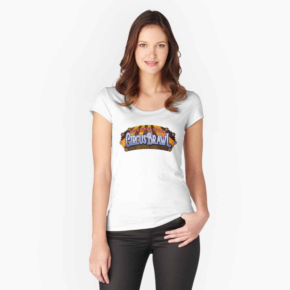 Item preview, Fitted Scoop T-Shirt designed and sold by MichaelClem.