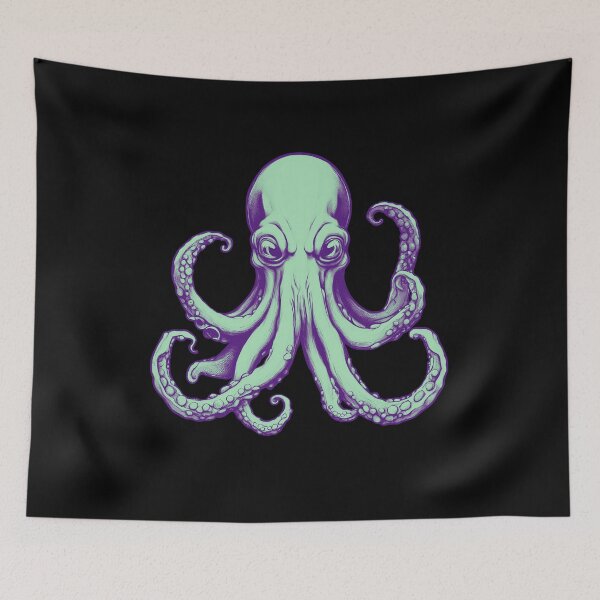 Item preview, Kraken Pirate Slayer Octopus Minthy designed and sold by Aquillashop.