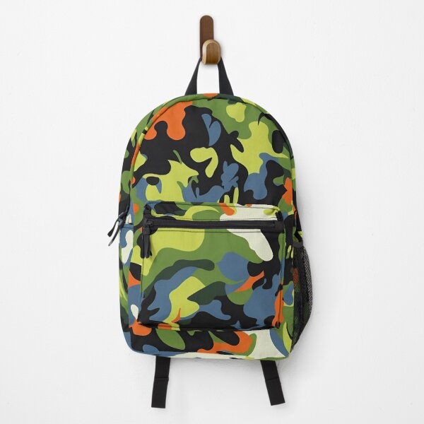 Item preview, Tiled Bright Camouflage Pattern designed and sold by dcrc.