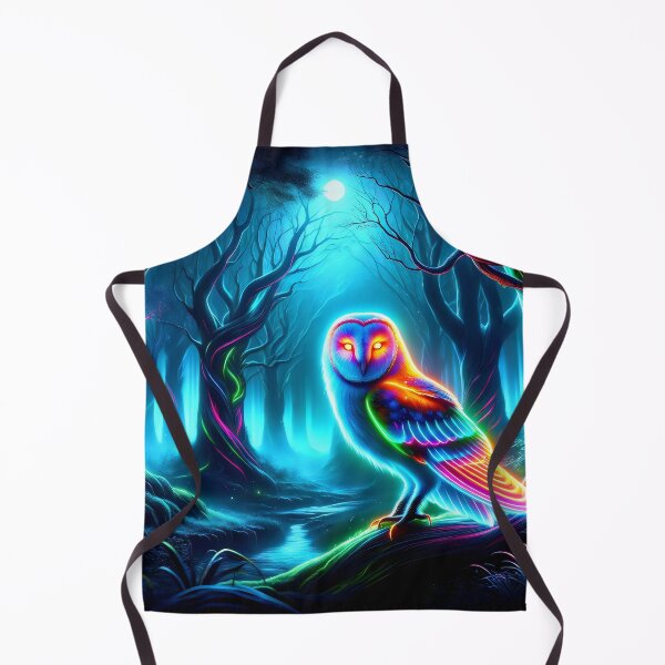 Item preview, Neon Barn Owl designed and sold by Truck Stop One.