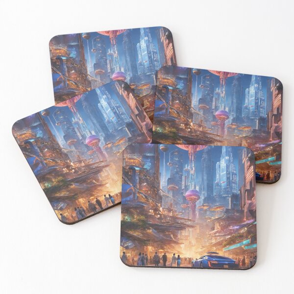 Item preview, Cyberpunk City by Night designed and sold by RaF71PrO.