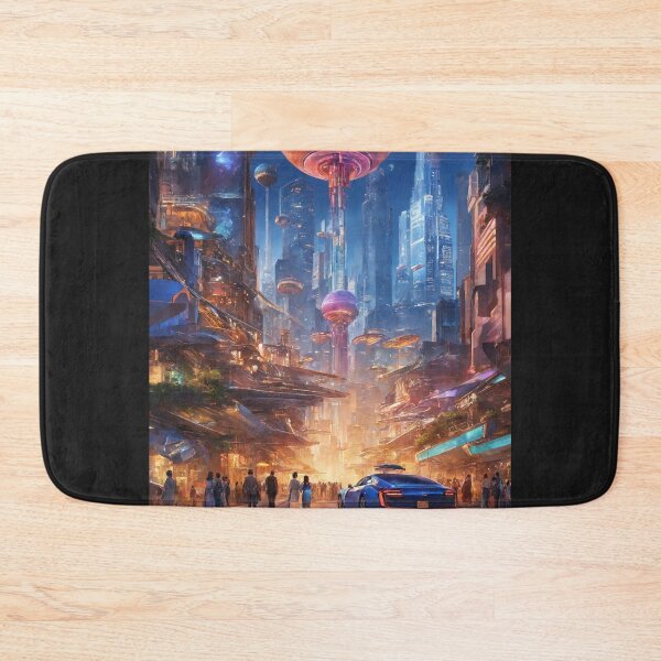 Item preview, Cyberpunk City by Night designed and sold by RaF71PrO.