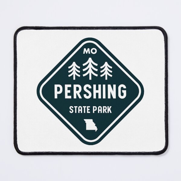 Item preview, Pershing State Park Missouri Rhombus designed and sold by bivenart.