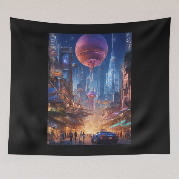 Item preview, Cyberpunk City by Night designed and sold by RaF71PrO.