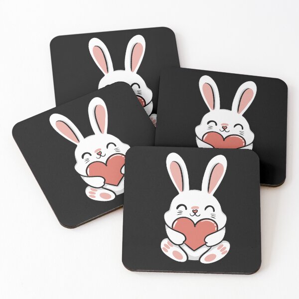 Item preview, Cute Bunnt with Heart Valentine's Day T shirts For Bunny Lovers designed and sold by CANDYFrog.