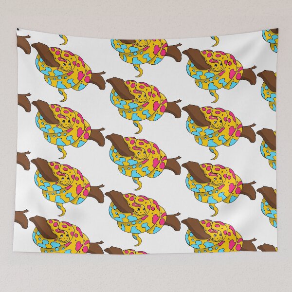 Item preview, Pansexual Python Pride Flag designed and sold by HarveyHandcraftsandDesigns.
