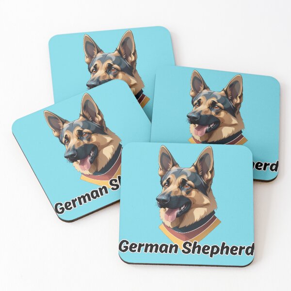 Item preview, Cute German Shepherd, German Police Dog designed and sold by Bilisik.